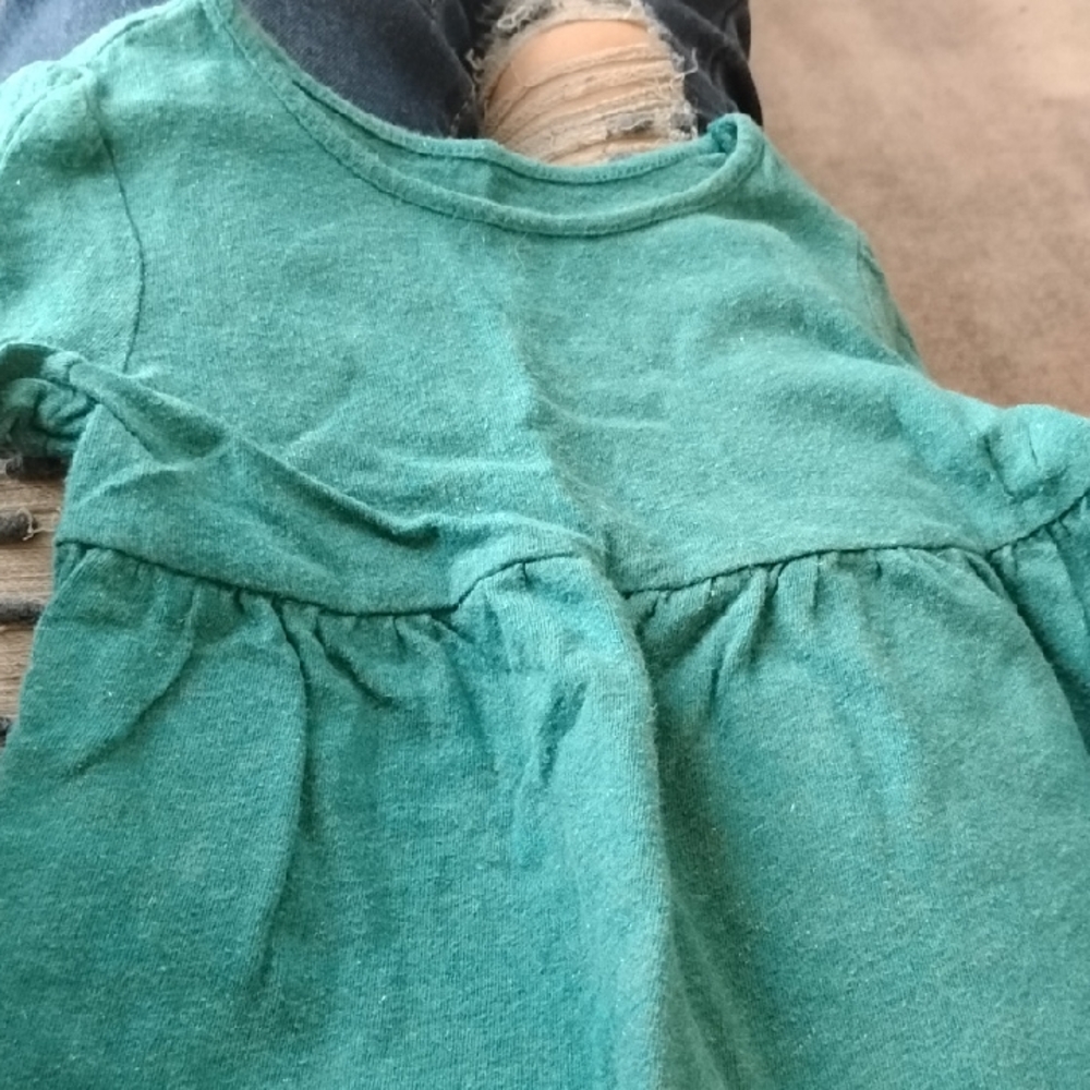 Carter's Green Casual Kids Dress
